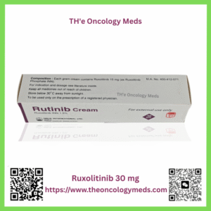 Rutinib cream 30 mg (Ruxolitinib)